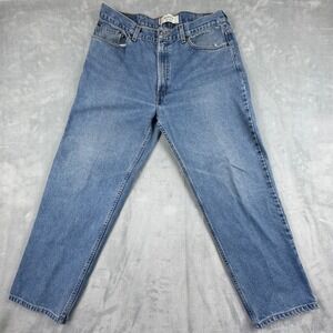 Vintage Levi's 550 Relaxed Fit Jeans Mens‎ Light Wash Denim Y2K 38x30